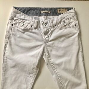 White Capri Jeans Size 4-27